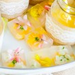 Simple Faux Flower Ice Cubes